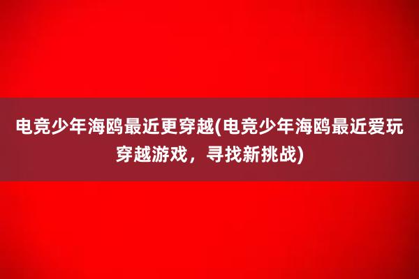 电竞少年海鸥最近更穿越(电竞少年海鸥最近爱玩穿越游戏，寻找新挑战)